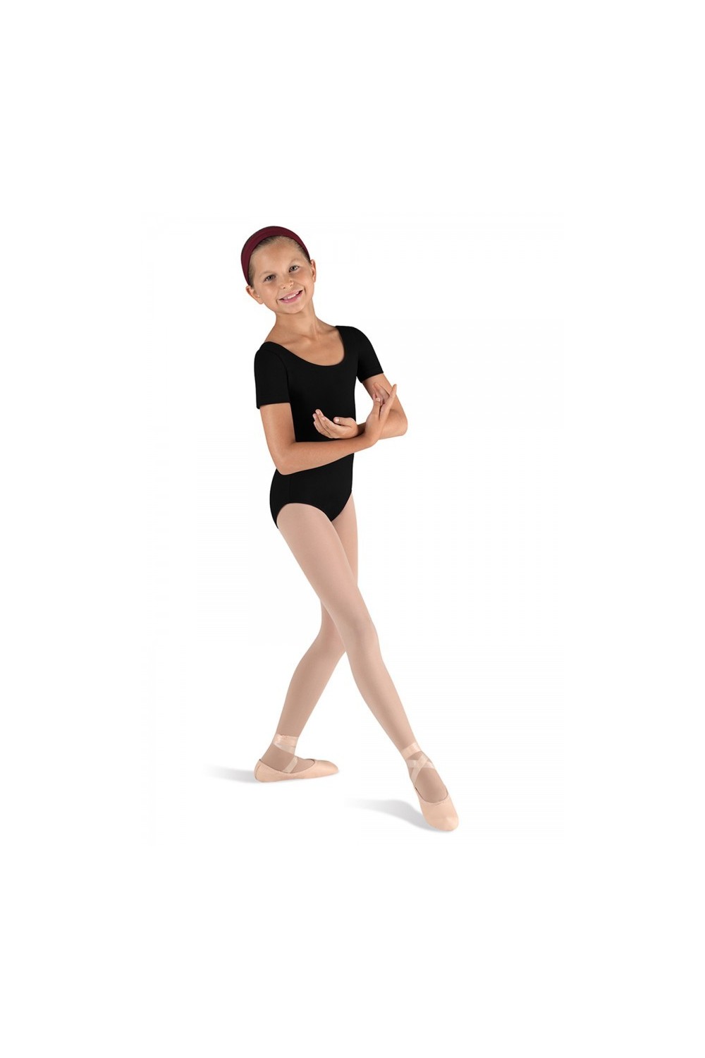 Bloch Ballet body bimba cotone manica corta