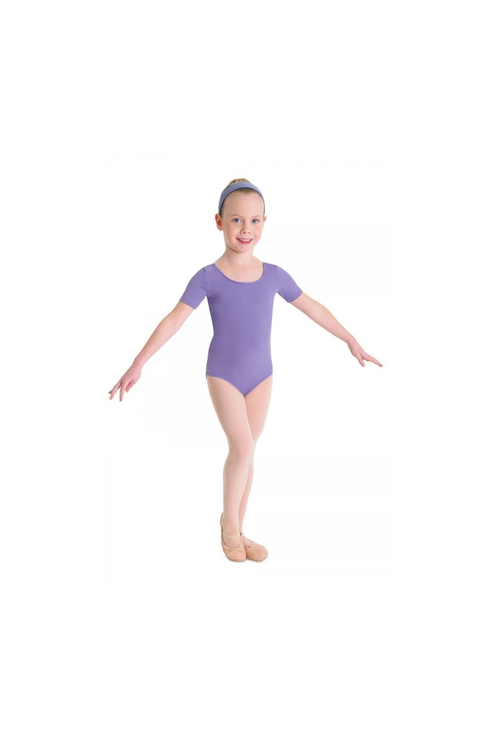 Bloch Ballet body bimba cotone manica corta