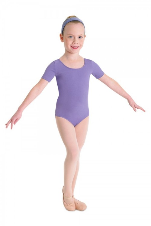 Bloch Ballet body bimba cotone manica corta